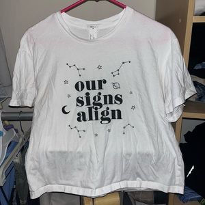 Astrology White T-shirt
